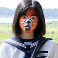 Animal Face Painting Girl