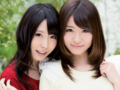 痴女と変態の萌え照れレズ 有村千佳＆初美沙希 詳細画像 1