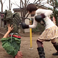 タマ潰し女ボクサー