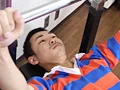 極太！！マラのラグビー部員がブッぱなす！！