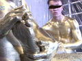 the Mania 塚本鷹生と理一が金色に染まり、掘り合いSEX