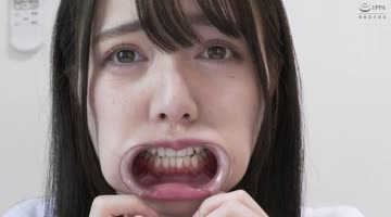 口内フェチシリーズ作品: 朝日しずくチャンの歯・のどちんこ・舌ベロ観察！