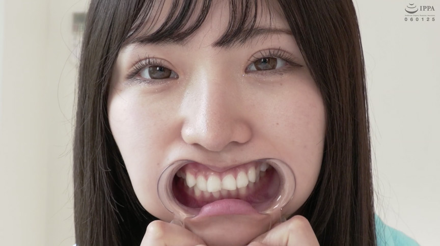 【歯・舌ベロ】素人モデル まみチャンの歯・舌ベロ観察☆