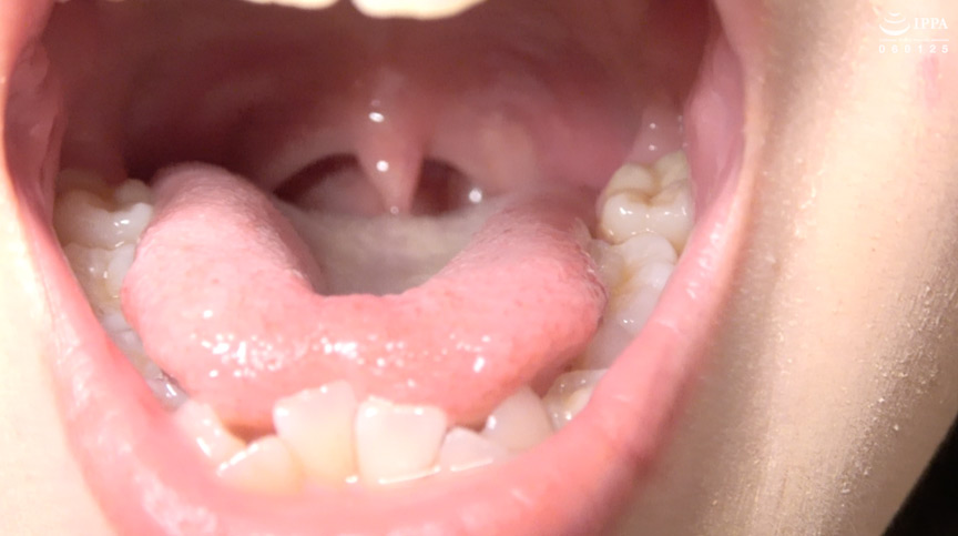 ストレッチからの口内歯のどちんこ観察＆舌ベロ顔舐め 画像3
