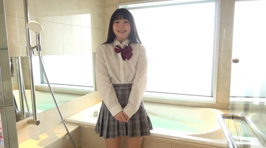 【濡れフェチ】制服美女の髪濡れフェチWETLOOK
