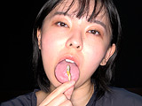 口内・のどちんこ観察＆小魚咀嚼巨大女プレイ！加護まり