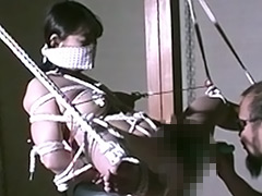 【エロ動画】人妻誘拐飼育 雌奴隷調教のSM凌辱エロ画像