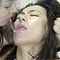 spit レズビアン 前編 拘束キス責め＆唾液責め