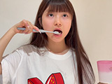 ちかちゃん歯磨きベロ磨き