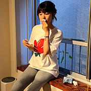 ちかちゃんのメイク落とし