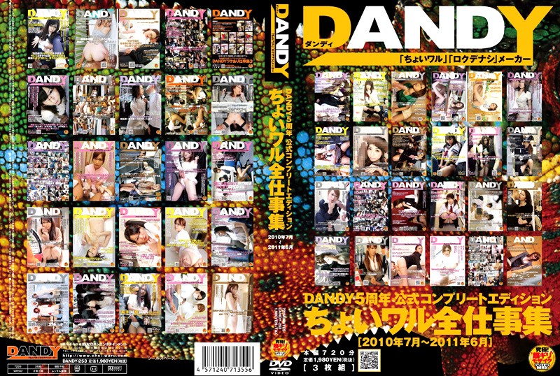 DANDY5周年公式コンプリートエディション ちょいワル全仕事集  ＜2010年7月～2011年6月＞ パッケージ画像