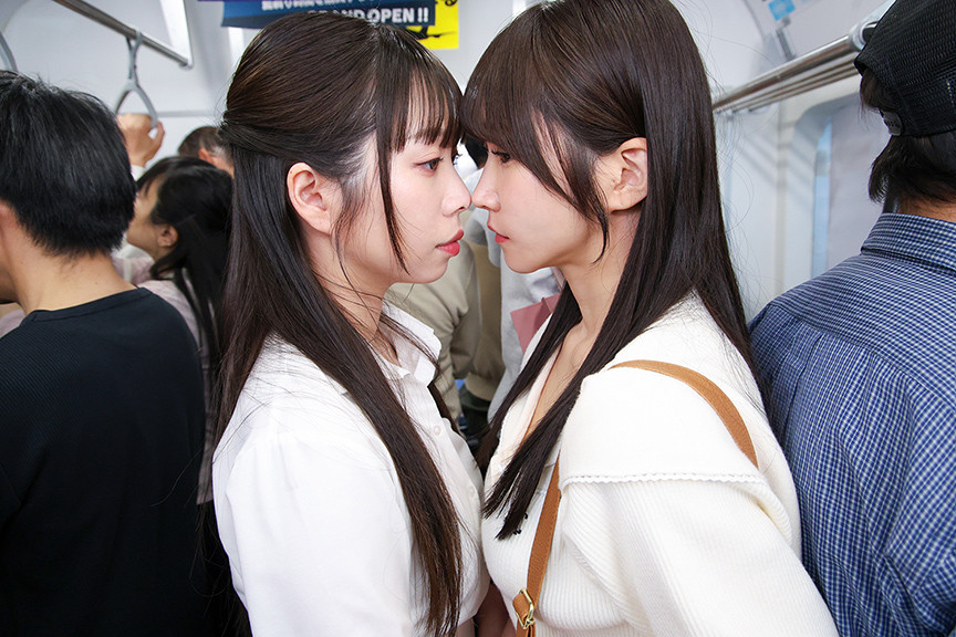 背後からネチョいコネくり手マンで誘惑する性欲レズ女 画像6