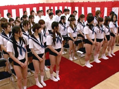 【エロ動画】ブルマ入学式のシコれるエロ画像