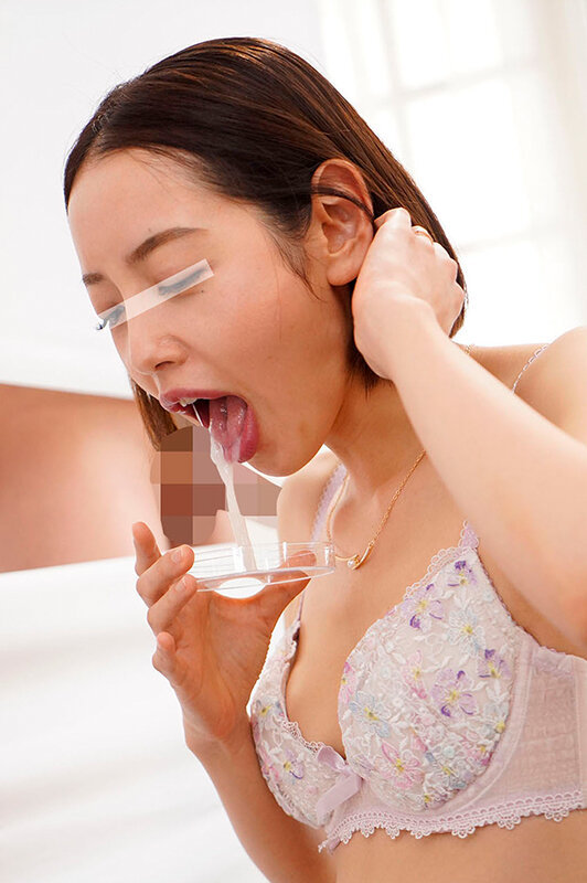 巨乳妻限定ノーハンドフェラで旦那のチ○ポ当ててみて4 画像5