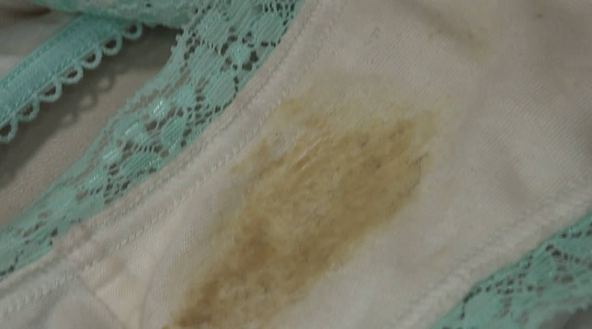 一週間履き続けた靴下とパンツ