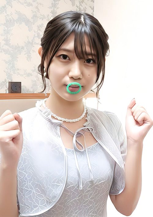 結婚式帰りにお口だけでコンドーム装着にチャレンジ！妊娠願望爆アゲ！過呼吸必至！オホ声アクメ！