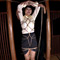 縛り03 菱形手首梁吊るし OL制服