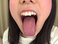 素人娘かりんちゃんの舌・口内自撮り＆主観口臭嗅がせ 2本セット パッケージ画像
