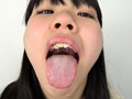 素人娘かなこちゃんのベロ観察・ベロ唾液フェチズム