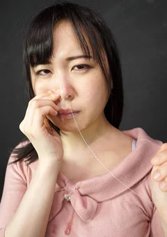鼻観察 鼻フェチに捧げる鼻動画 ゆずりはえな