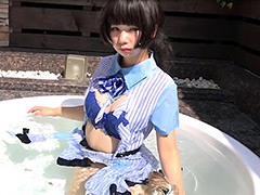 客室乗務員制服・切り裂き1