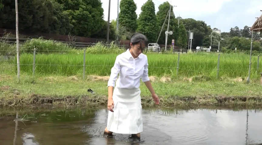 内定者研修での泥との戯れ