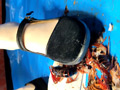 [foot-0056] みくちゃんの黒パンプスでザリガニCRUSH 1のキャプチャ画像 3