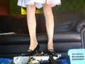 アイドル級美少女のコスプレ黒パンプスで兜CRUSH VOL4 サンプル画像1