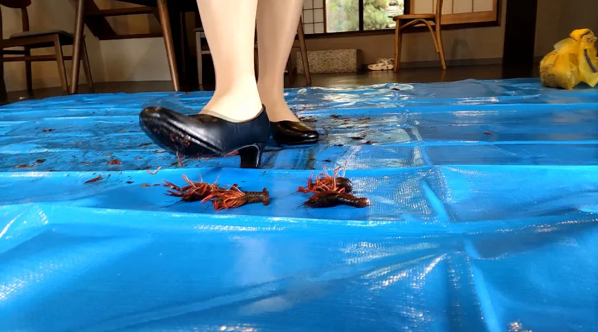 みくちゃんの特定外来種パンプスで踏み潰して駆除 VOL1