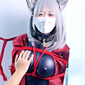 ライクラ水着姿で縛られるさあにゃたそ