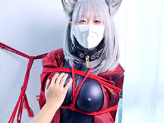ライクラ水着姿で縛られるさあにゃたそ
