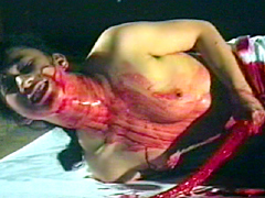 【エロ動画】女腹切り作品集2 白装束・腹切りのSM凌辱エロ画像