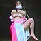 OL美乳鑑賞縛り・強烈吊り責め柱