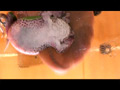 透明＆黒ストッキングの女性のナマ足がヒキガエルとアマガエルをグチャグチャと踏み潰す！のサンプル画像6