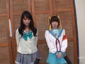 [gakuensya-0395] 美少女コスプレイヤー ドアップ食い込みパンティ！5のキャプチャ画像 1