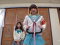 [gakuensya-0395] 美少女コスプレイヤー ドアップ食い込みパンティ！5のキャプチャ画像 3