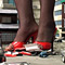 GIANTESS IN RED