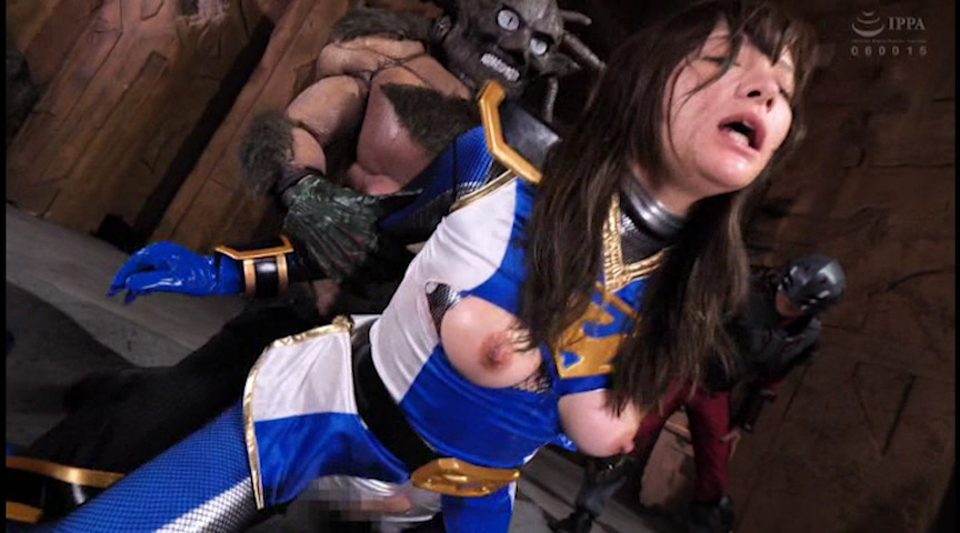 聖忍戦隊カゲレンジャー カゲブルー 淫蟲種付け地獄 10枚目