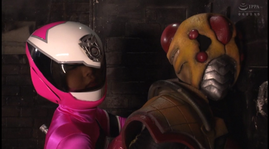 戦隊ヒロインふたなり化レズ地獄 デイトナピンク編 1枚目