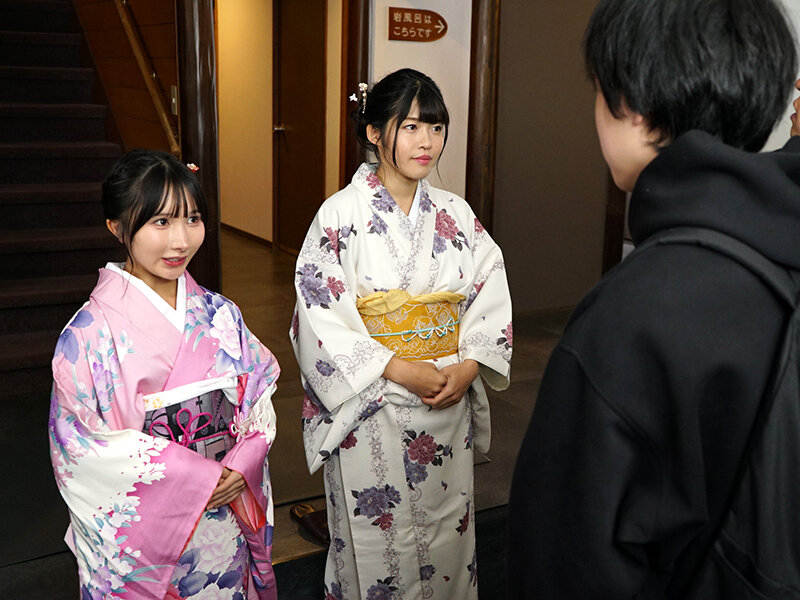 温泉旅館の姉妹女将はエロすぎる接客で経営を立て直す 画像3