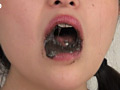 舌ピアス開口器痴女降臨！咀嚼嘔吐口腔逆レイプ サンプル画像10