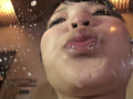 巨大ベロを持つ美少女の唾に溺れる顔舐め サンプル画像13