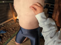 野外露出狂痴女のM男調○磔手コキのサンプル画像6