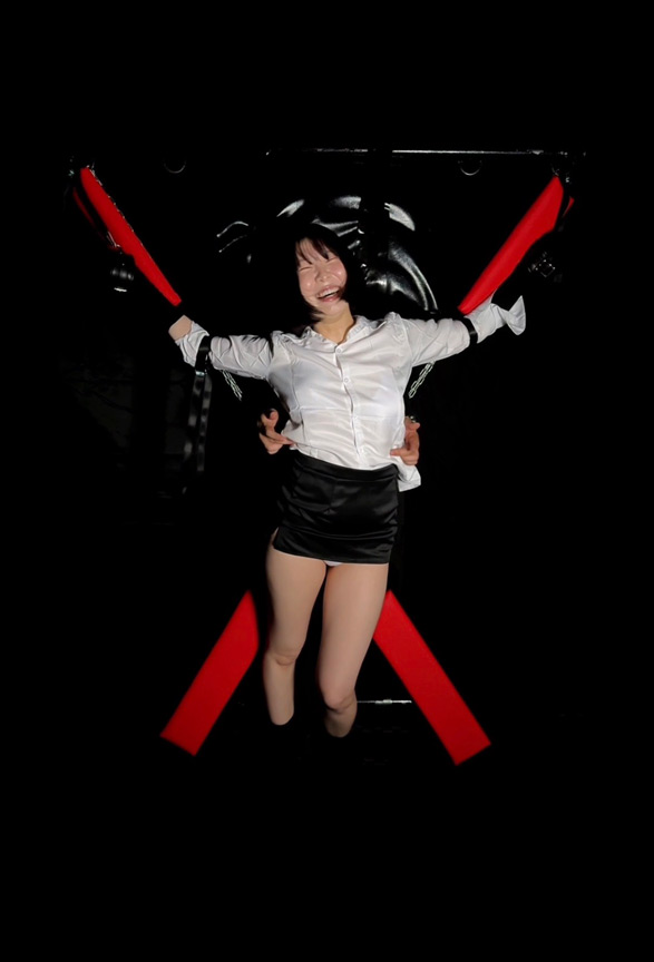 岸永みりな|全身敏感 × 立ち固定くすぐりセッション 画像1
