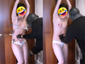 ビビり悲鳴身近OLに色んな姿勢で腹パンチSMそして格闘 サンプル画像8