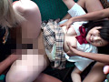 バス通学の色白女子○生を狙う 黒ギャル・ペニバンのサンプル画像12