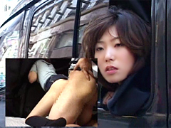 【エロ動画】顔は銀座 カラダは車中！！の企画エロ画像