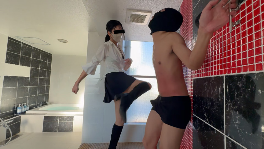 人間サンドバッグ07：高身長180cmアスリート女王の○行 画像10