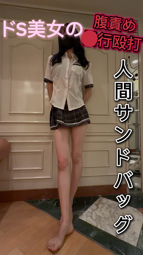 人間サンドバッグ11：大人気ドS美女ゆめな様 ～みぞおち集中打撃がキツすぎる～