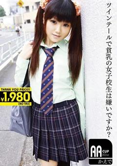 ツインテールで貧乳の女子校生は嫌いですか？ かえで